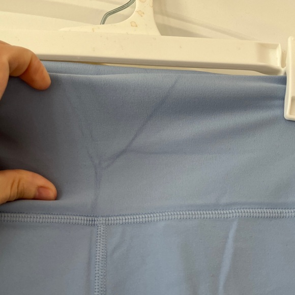 Athleta Light Blue Transcend Leggings - Picture 3 of 5